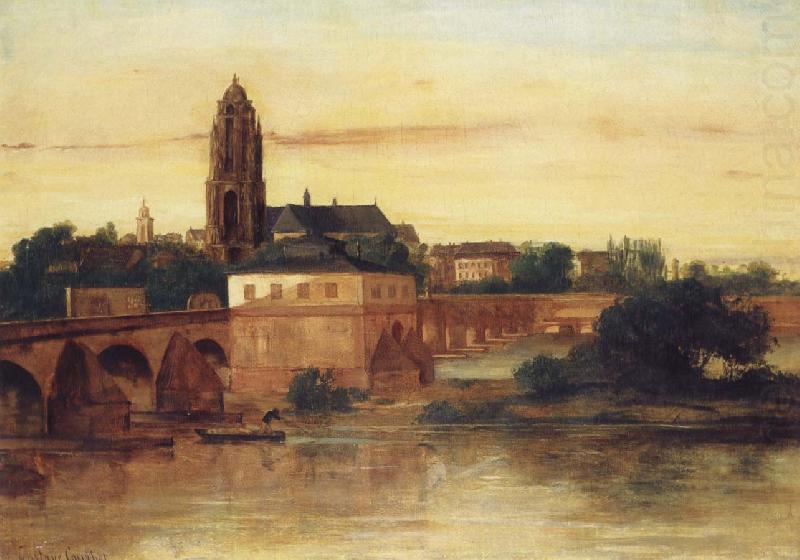 View of Frankfurt an Main, Gustave Courbet